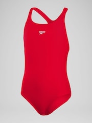 Speedo Red Endurance+ Medalist Swimsuit - Image 1 of 3