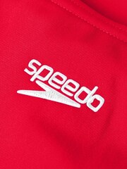 Speedo Red Endurance+ Medalist Swimsuit - Image 2 of 3