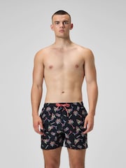 Speedo Orange Print Redondo Edge Volley 16" Shorts - Image 1 of 6