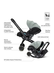 Doona Dusty Sage X Car Seat and Stroller - Image 5 of 7