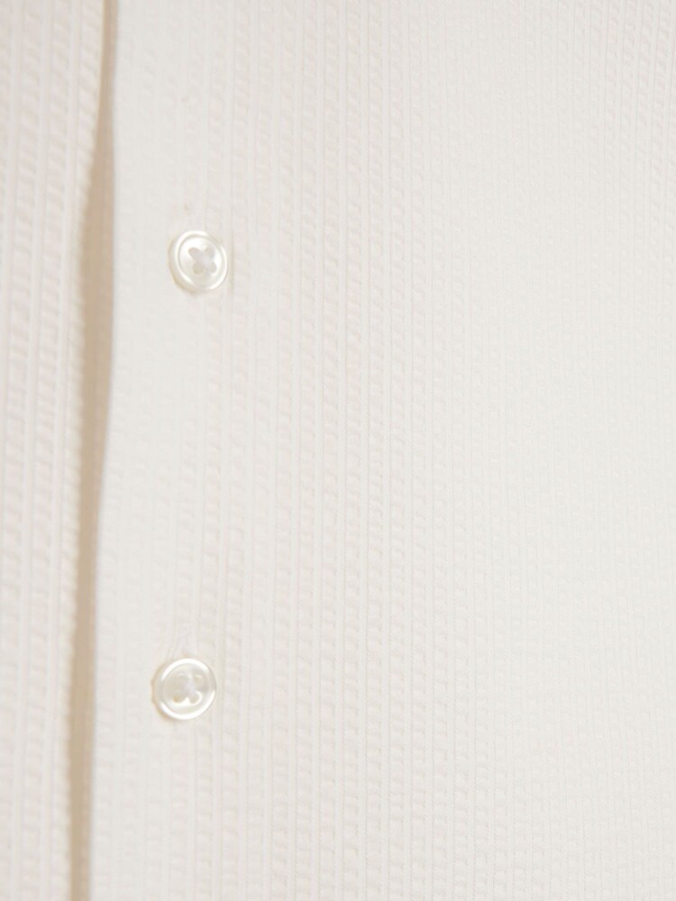 River Island White Boys Seersucker Shirt - Image 3 of 3