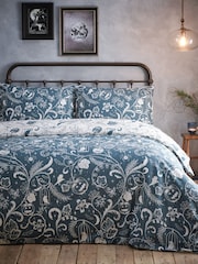 Furn Blue Spellbound100% Cotton Duvet Cover Set - Image 2 of 5