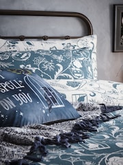 Furn Blue Spellbound100% Cotton Duvet Cover Set - Image 4 of 5