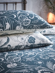 Furn Blue Spellbound100% Cotton Duvet Cover Set - Image 5 of 5