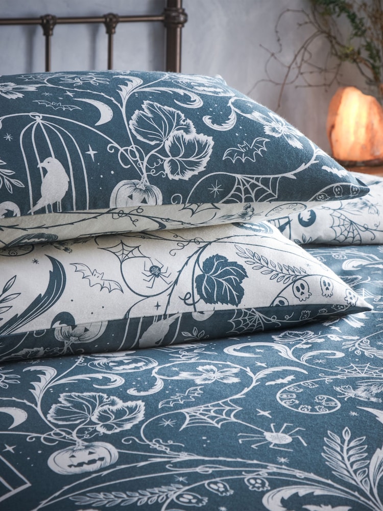 Furn Blue Spellbound100% Cotton Duvet Cover Set - Image 5 of 5