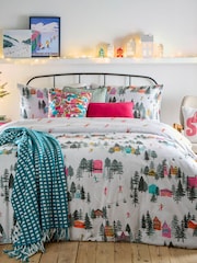 Juego de funda nórdica de algodón 100 % con diseño navideño de Furn - Imagen 1 de 4