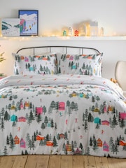 Juego de funda nórdica de algodón 100 % con diseño navideño de Furn - Imagen 2 de 4
