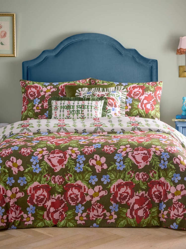 Furn Feeoni декоративная ткань Цветы пододеяльник Комплект - Изображение 1 из 5