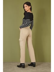 Yumi Stretch Cargo Canvas Stretch Pants - Imagen 3 de 5