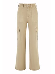 Yumi Stretch Cargo Canvas Stretch Pants - Imagen 5 de 5