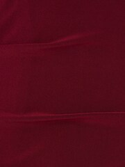 Adrianna Papell Red Jersey Tuxedo Dress - Image 7 of 7