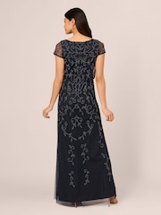 Adrianna Papell Studio Beaded Blouson G Dress - Image 2 of 7