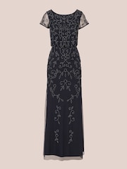 Adrianna Papell Studio Beaded Blouson G Dress - Image 6 of 7