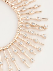 Tono dorado - Collar con colgante brillante - Imagen 4 de 4