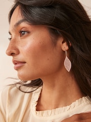 Gold Tone Cutout Earrings - Image 1 of 4