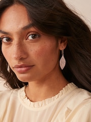 Gold Tone Cutout Earrings - Image 2 of 4