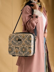 Joules Damask Print Hard Shell Vanity Case - Image 1 of 10