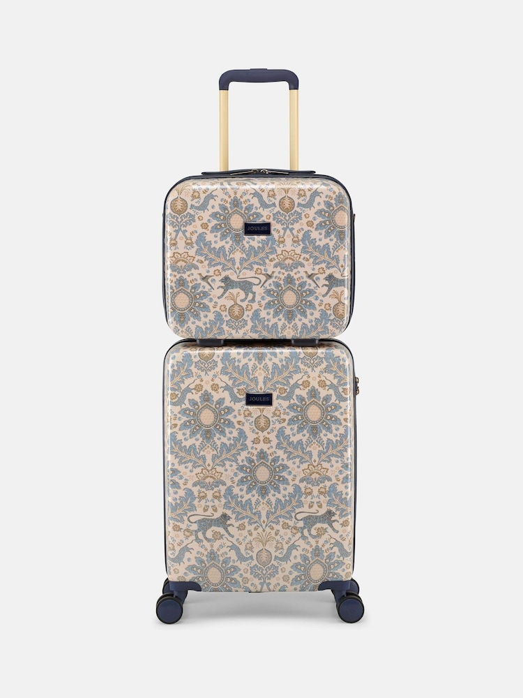 Joules Damask Print Hard Shell Vanity Case - Image 10 of 10