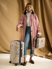 Joules Damask Print Hard Shell Vanity Case - Image 4 of 10