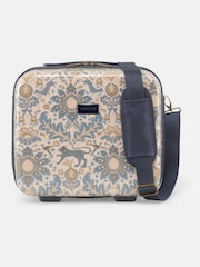 Joules Damask Print Hard Shell Vanity Case - Image 5 of 10