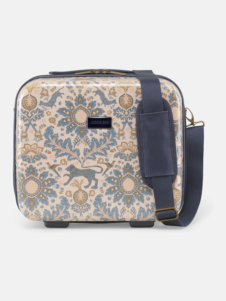 Joules Damask Print Hard Shell Vanity Case - Image 5 of 10