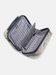 Joules Damask Print Hard Shell Vanity Case - Image 8 of 10