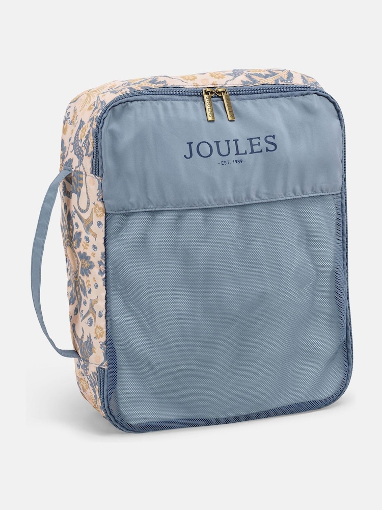 Joules Damask Print Set of Four Packing Cubes - Image 1 of 5