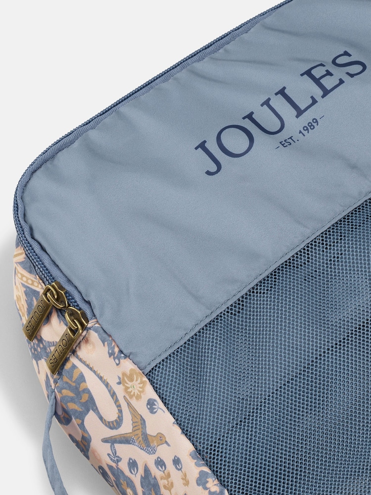 Joules Damask Print Set of Four Packing Cubes - Image 2 of 5