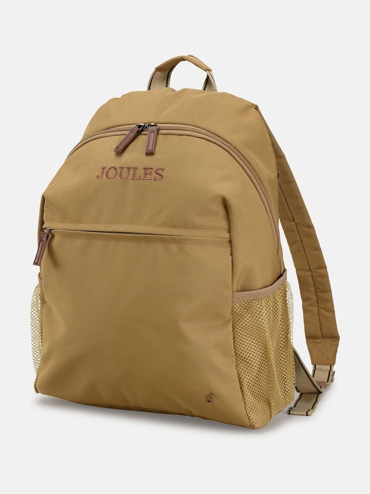 Joules Epwell Tan Brown Large Joules Travel Backpack - Image 1 of 4
