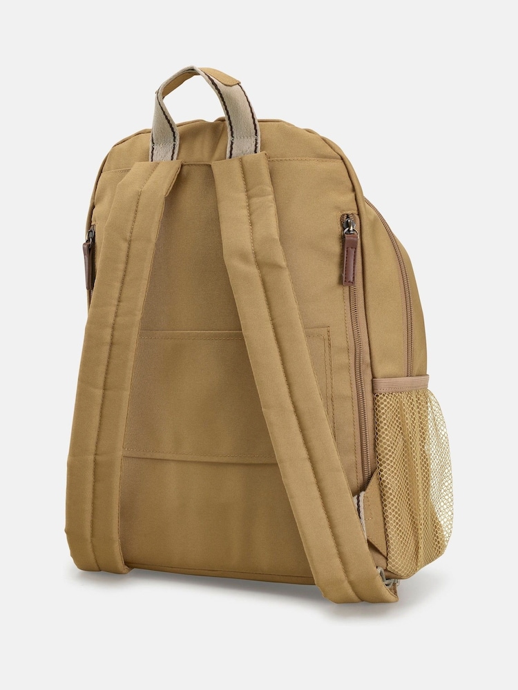 Joules Epwell Tan Brown Large Joules Travel Backpack - Image 2 of 4