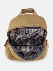 Joules Epwell Tan Brown Small Joules Travel Backpack - Image 4 of 7