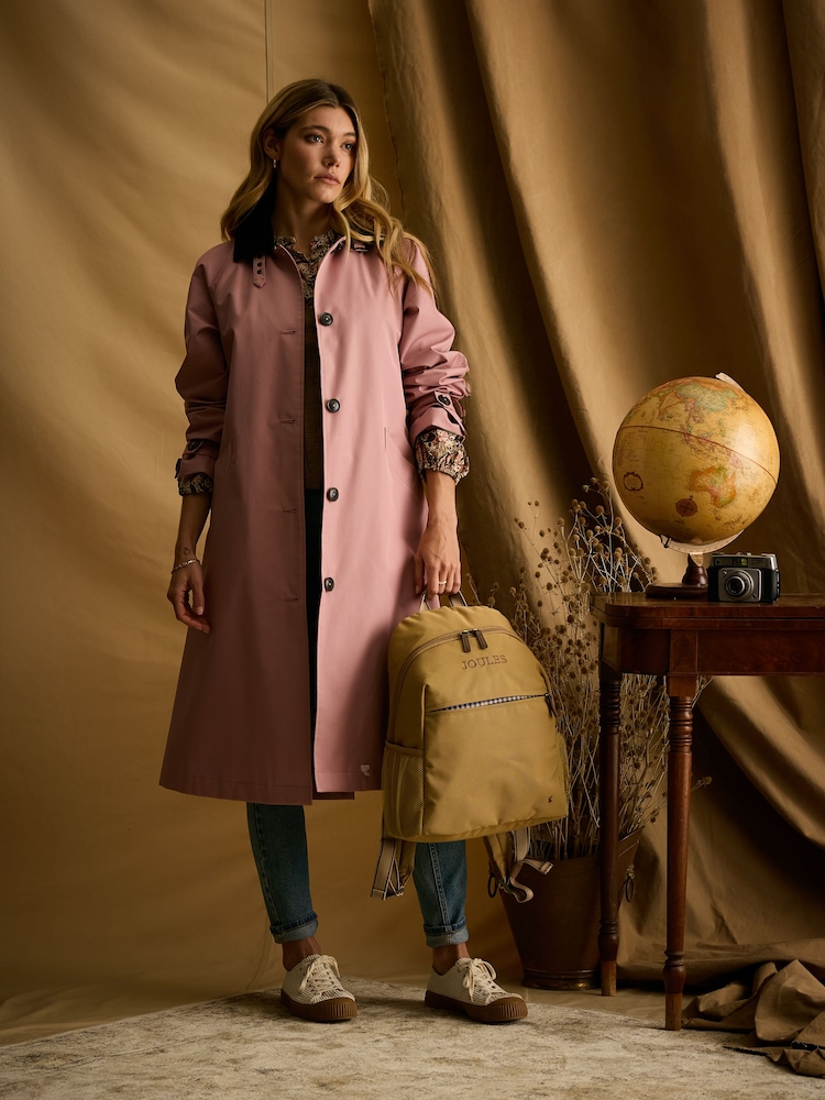 Joules Epwell Tan Brown Small Joules Travel Backpack - Image 7 of 7