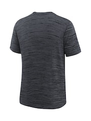 Fanatics Youth MLB Arizona Diamondbacks Large Logo Velocity Black T-Shirt - Image 2 of 3