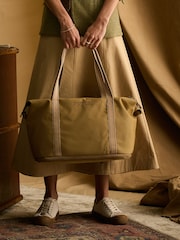 Joules Epwell Tan Brown Joules Packaway Duffle Bag - Image 8 of 10
