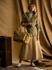 Joules Epwell Tan Brown Joules Packaway Duffle Bag - Image 9 of 10