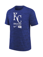 Fanatics Youth MLB Kansas City Royals Large Logo Velocity T-Shirt - Image 3 of 3