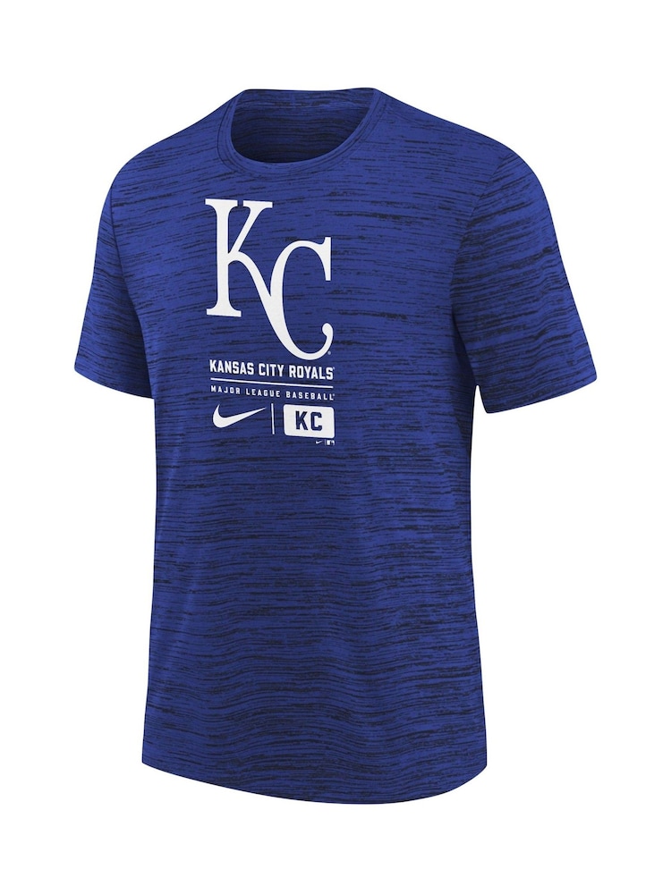 Fanatics Youth MLB Kansas City Royals Large Logo Velocity T-Shirt - Image 3 of 3