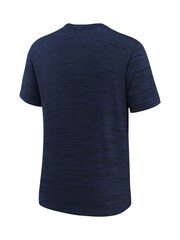 Fanatics Youth Blue MLB Houston Astros Large Logo Velocity T-Shirt - Image 3 of 3