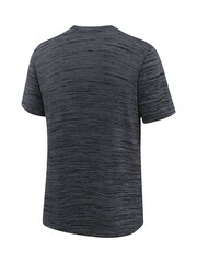Fanatics Youth MLB Colorado Rockies Large Logo Velocity Black T-Shirt - Image 3 of 3