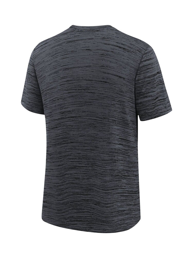 Fanatics Youth MLB Colorado Rockies Large Logo Velocity Black T-Shirt - Image 3 of 3