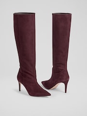 LK Bennett Astrid Bournville Pointed Semi Fitted Brown Boots - Bild 3 von 4
