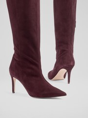 LK Bennett Astrid Bournville Pointed Semi Fitted Brown Boots - Bild 4 von 4