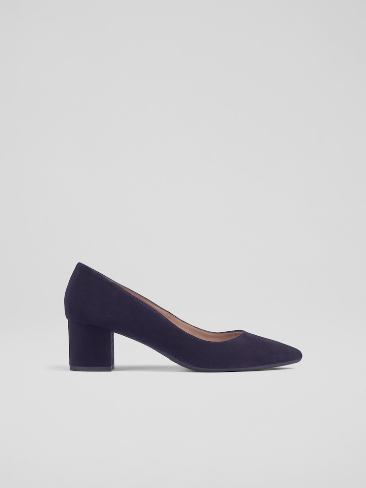 LK Bennett Blue Clara Flexi Courts - Image 1 of 4