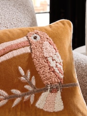 Embroidered Toucan Cushion - Изображение 2 из 5