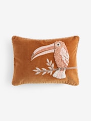 Embroidered Toucan Cushion - Изображение 3 из 5