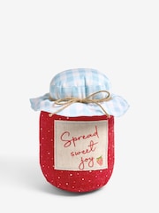 Red Jam Pot Doorstop - Image 2 of 4