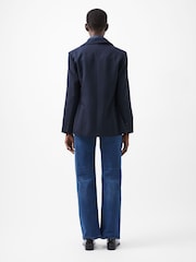 French Connection Blue Florence Twill Blazer - Image 2 of 4