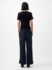 French Connection Black Jersey RIianna Top - Image 2 of 4