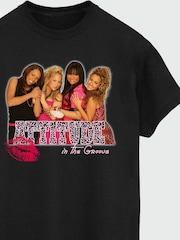 Brands In Black Women Boyfriend Fit The Cheetah Girls Attitude Disney 100% Cotton T-Shirt - Image 3 of 3
