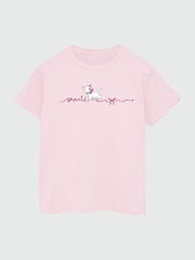 Brands In Pink Girls Disney The Aristocats Marie Ribbon 100% Cotton T-Shirt - Image 2 of 3